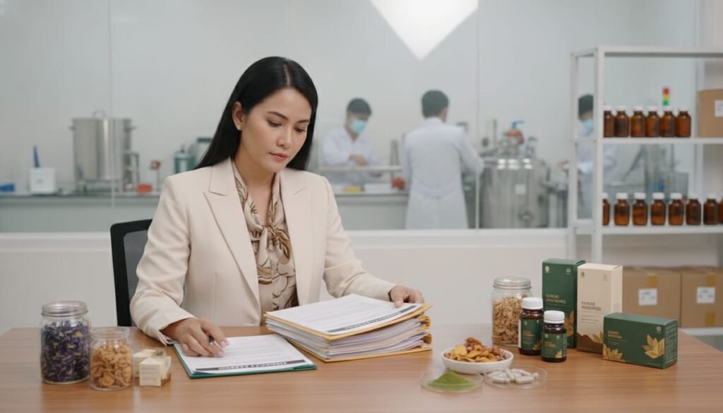 Proses persiapan dokumen untuk cara daftar BPOM obat tradisional bagi pemilik brand